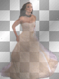 Blair Waldorf wearing her wedding dress (Leighton Meester in Gossip Girl transparent) [nermai]