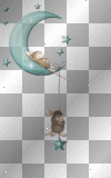 good night! mouse toons moon stars²u