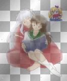  Inuyasha - Kagome sweet love - engelkagome1