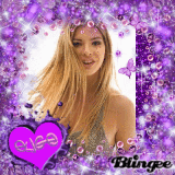 euge in violet