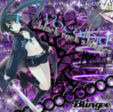 is blingee 200% cool of (Black Rock Shooter in Purple)