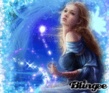 Blue Fantasy Woman