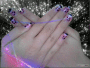 Watermelon nails