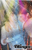 David Bowie and Mick Jagger