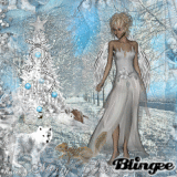 Christmas Fairy With Her Winter Pets (PDB #2)
