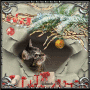 cats loves christmas deco