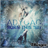 Lady Gaga Born this way Blue♥