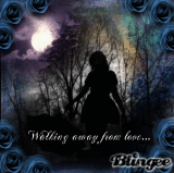 Walking away from love...