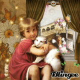Blingtoustyles Wettbewerb - Little girl with cute cats