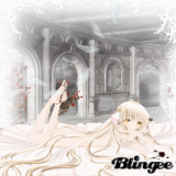 anime girl white