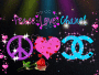 peace love chanel
