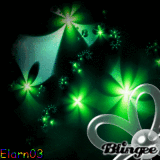 Bubble Flower - Green Background - Elarn03