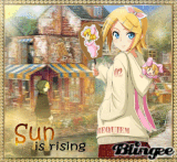 sun is rising!