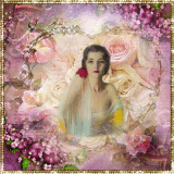 Vintage Lady Of The Roses