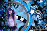 Emo Blue&Purple