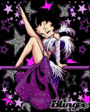 Purple Betty Boop