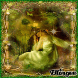sleeping woodland fairy
