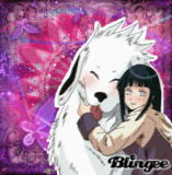Hinata and Akamaru for laura02L