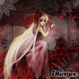 Red anime girl 
