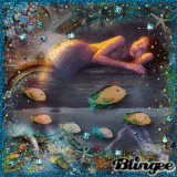sleeping mermaid