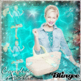 * Candice Accola * In Blue *