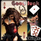 GOOD LUCK IN THE GAME