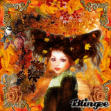 autumn litle girl . Didi5dd