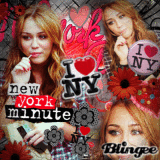 miley cyrus ney york red star girl 