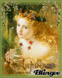 Autumn's Golden Fairie