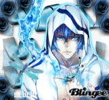 blue insects