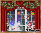 Christmas window / melba