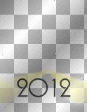 New Year 2012 Lights Frame (Vertical)