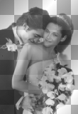 Cullen Black White Wedding Breaking Dawn Bella  Edward