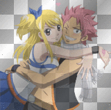 Fairy Tail~NatsuxLucy~[Stamp By NekoRika]