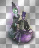 vintage man and woman
