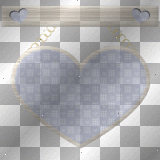 Kerstie: Blue Heart Deco