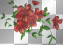 Red flowers decò - onedream