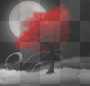 background red background red