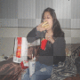 me eating mcdonalds