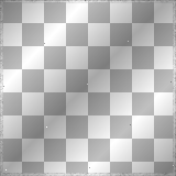 Transparent frame animated glitter