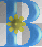 B mit Blume