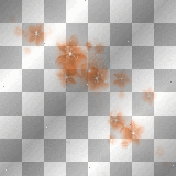 Deco Transparent Flowers BG~Orange©Mousey2012