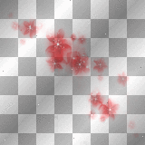 Deco Transparent Flowers BG~Red©Mousey2012