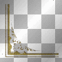 Golden corner. Golden corner.