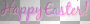 Text WordArt Happy Easter Pink