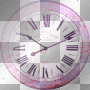 Clock pink