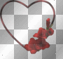 red love frame