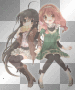 Anime Girls [White Neon Shadow] ~XOXOAMI
