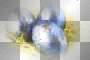 Eggs blue 