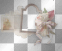 frame transparent pink flower scrap [1ֆ] 
